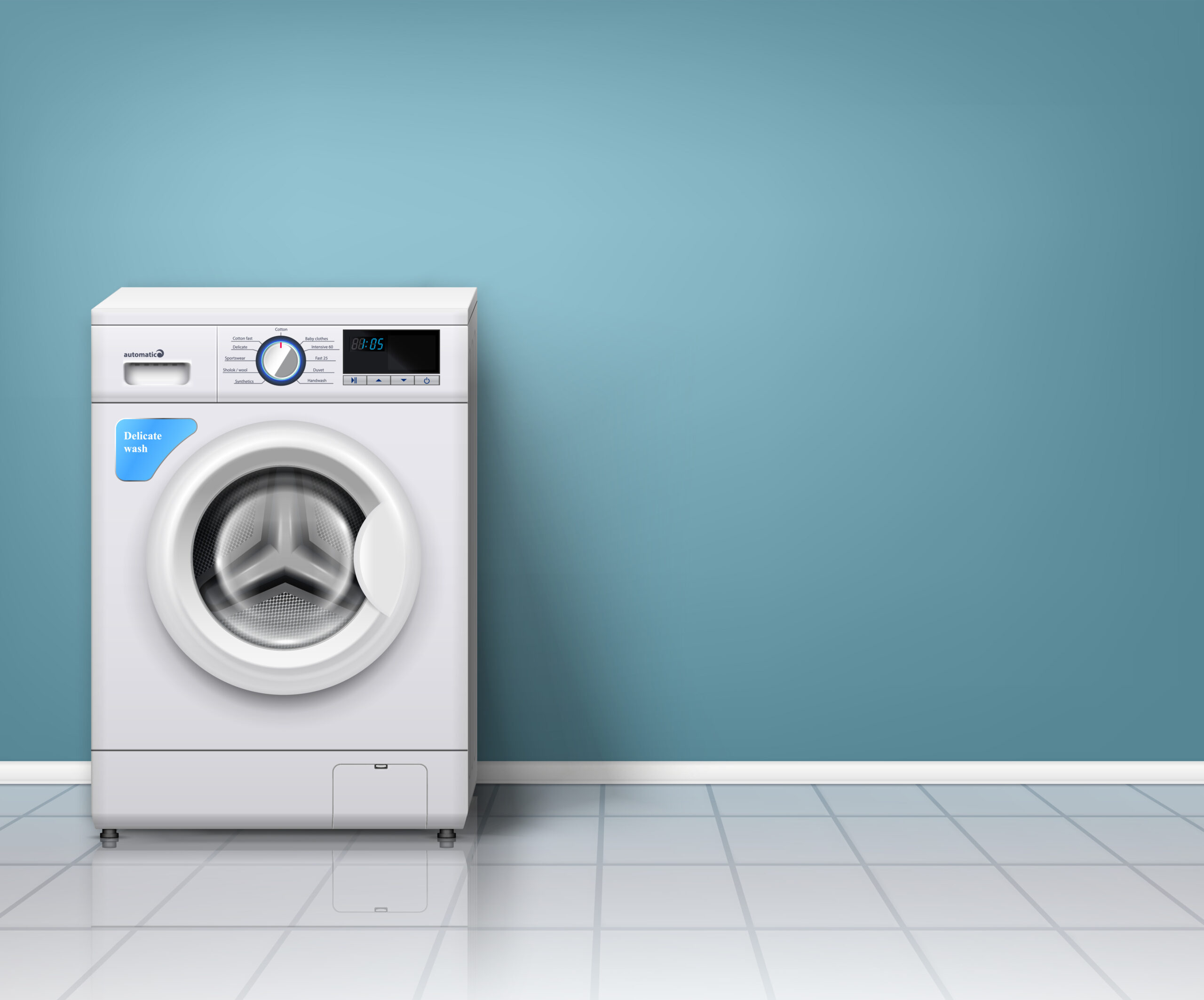 چگونه ماشین لباسشویی خودرا تمیز کنیم !